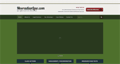 Desktop Screenshot of mooradianlaw.com